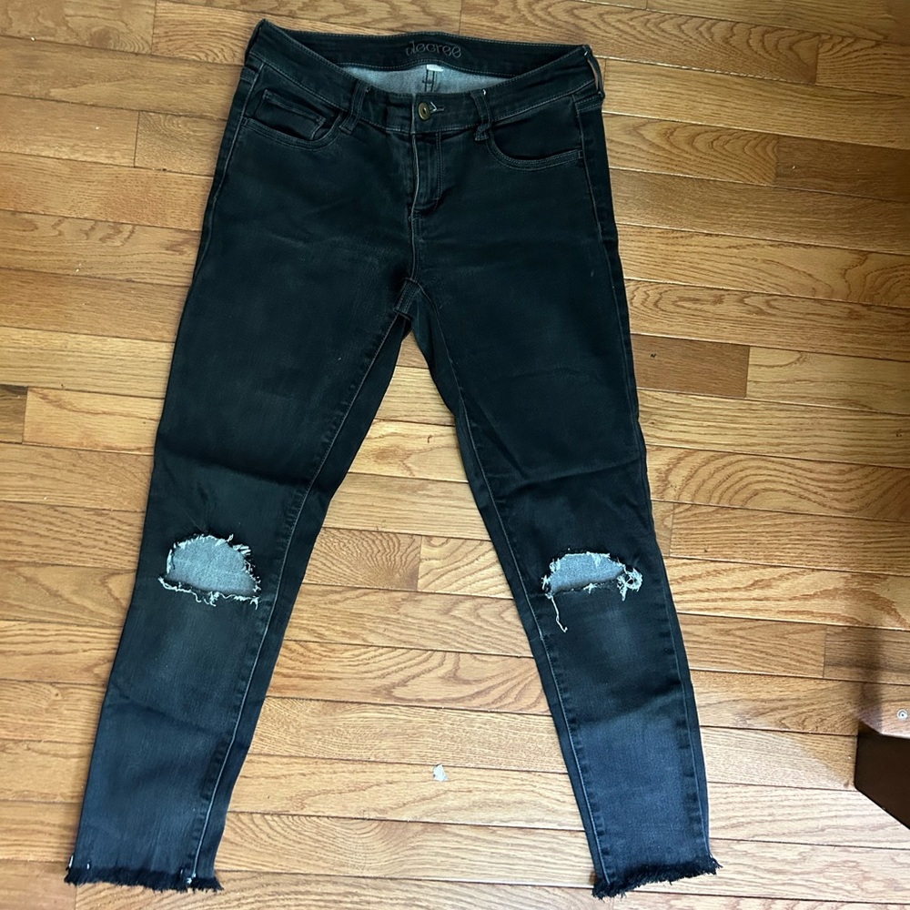 Decree black jeans.